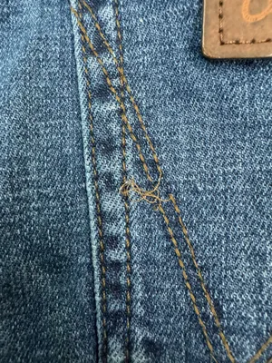 Wrangler Bailey High Rise Trousers Denim Jeans Size 32x32 thumbnail 6