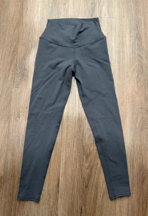 Alo Yoga High-Waist Airbrush Leggings Womens XS Anthracite Gray Activewear 4009 thumbnail 1