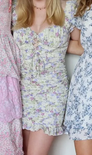 Boutique Floral Dress thumbnail 1