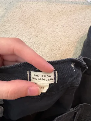 Madewell The Harlow Wide Leg Jean (Airy Denim Edition) Hollenbeck Wash SZ 28 EUC thumbnail 10