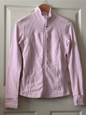 Lululemon‎ Define *Nulu Full Zip Jacket in Strawberry Milkshake Sz 8 Sold Out thumbnail 10