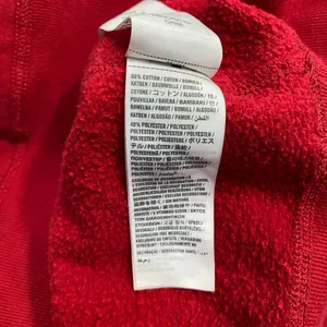 Hollister Red Hoodie Long Sleeve Pullover Y2k Grunge Streetcore thumbnail 6