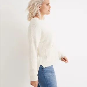 Madewell Patch Pocket Pullover Sweater Size XS thumbnail 2