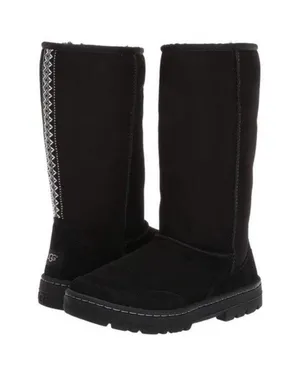 $295 UGG Ultra Tall Revival Tasman Braid Boots, size 9 thumbnail 1