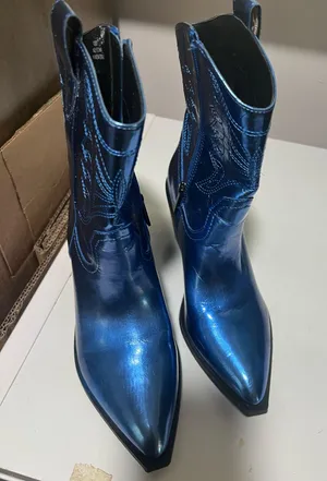 Hey girl boots Blue Size 7.5 thumbnail 1