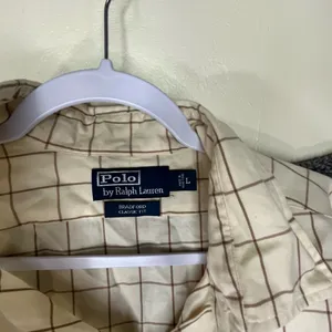 Polo Ralph Lauren Soft Cotton Button Down Men's Shirt size L thumbnail 2