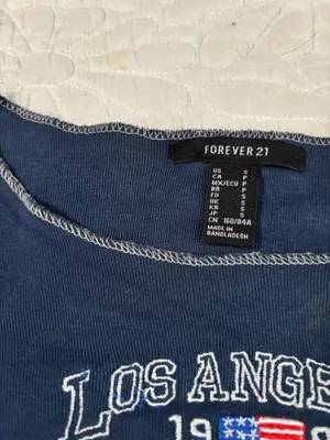 Forever 21long sleeve crop top thumbnail 3