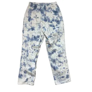 Pacsun womens blue white‎ tie dye high rise mom jeans sz 30 thumbnail 2