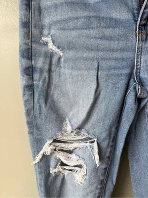 American Eagle Outfitters Hi-Rise Jegging Distressed Skinny Jeans – Women’s thumbnail 2