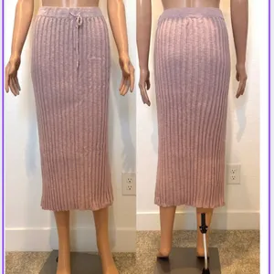 Free People FP Beach medium ribbed knit midi skirt SK 2851 thumbnail 12