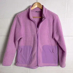 Talbots high-low cozy Sherpa jacket thumbnail 1