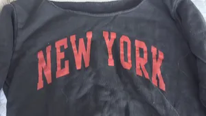 Brandy Melville Sweatshirt New York Cropped John Galt thumbnail 6