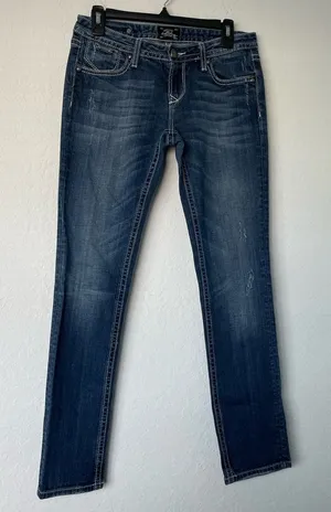 ReRock For Express Women's Jeans Skinny Size‎ 6 Regular thumbnail 1