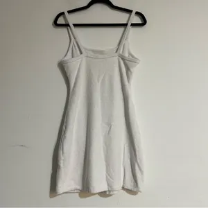 Abercrombie & Fitch White Terry Cloth Towel Mini Dress Size Small thumbnail 4
