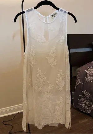 NWOT Show Me Your Mumu Lace Tunic Top thumbnail 1