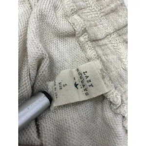 Lazy Sunday Womens Cozy Cream Elastic Waist Cozy Lounge Booty Shorts Small thumbnail 7
