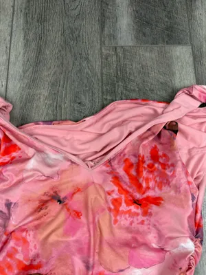 Abercrombie Pink Print Dress thumbnail 6