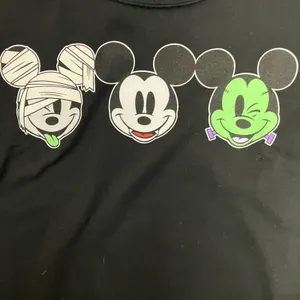 Disney Mickey Mouse Monster Faces Halloween Black Sweatshirt Size XS thumbnail 3