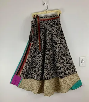 Reversible Maxi Wrap Skirt BINW203 thumbnail 1