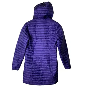 Eddie Bauer EB700 down winter jacket coat puffer purple women's size XS thumbnail 2