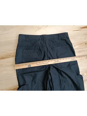 Wild Fable Black Cargo Pants Womens Medium M Parachute Baggy Utility Y2K thumbnail 14