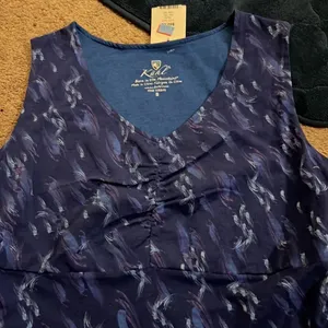 NWT Kuhl blue tank top small thumbnail 4