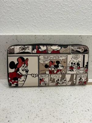 Kate Spade X Disney Minnie Mouse Comic Strip Large Continental Wallet K9327 thumbnail 3