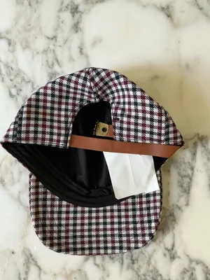 NWT Madewell Houndstooth Baseball Cap Adjustable CLASP BROKEN thumbnail 4