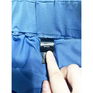 Victorias Secret Sport Womens Running‎ Active Shorts Athletic Blue Size L thumbnail 3