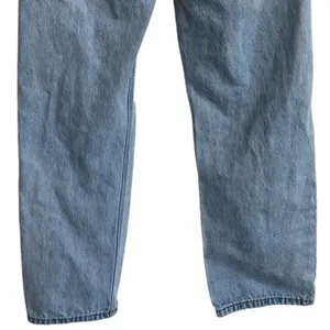 Princess Polly Light Wash High Rise Distressed Straight Leg Jeans‎ Size 6 thumbnail 13