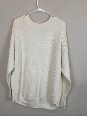OFFLINE by Aerie Home Stretch Off The Shoulder Sweater Size Large thumbnail 7