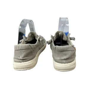 Hey Dude Wendy Chambray Light Grey Slip On Shoe Women's Size 6 thumbnail 7