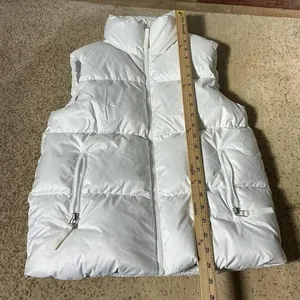 Vuori Hillside Insulated Puffer Vest White Duck Down VW581 Womens XXS thumbnail 3