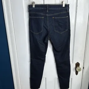 Athleta Sculptek Ultra Skinny Midnight Blue Jeans W1755 Sz 8 Petite thumbnail 8