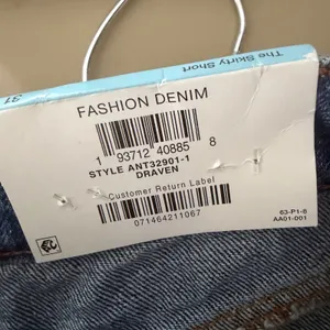 And Now This Womens Skirty Short Ultra‎ Highrise Fit Flare Denim Blue size 12/31 thumbnail 14