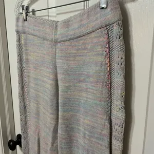LoveShackFancy Toro Knit‎ Pants- Pastel Rainbow thumbnail 5