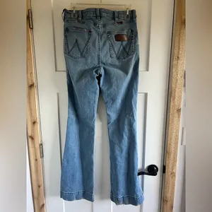Wrangler Light Blue Flare Jeans thumbnail 2