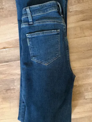 PAIGE Laurel Canyon Jeans Size 25 Dark Wash Bootcut Flare Stretch Denim thumbnail 4