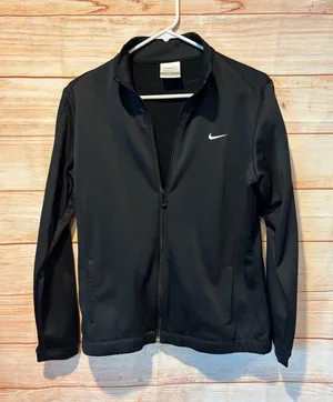 Nike Therma-Fit Black Golf Jacket thumbnail 1