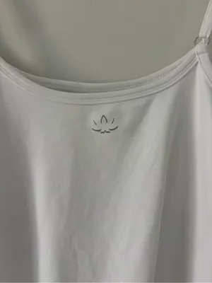 Beyond Yoga Spacedye Essentials Athletic Casual Tennis Dress White XL thumbnail 3