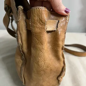 🔥 Patricia Nash Genuine Leather Messenger Crossbody Bag – Vintage Studded Style thumbnail 6