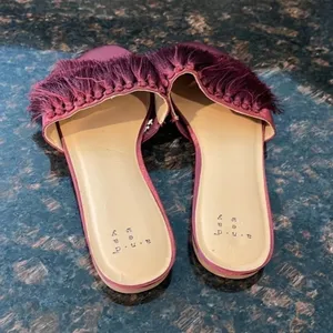 A New Day Tassel fringe slip on thumbnail 2