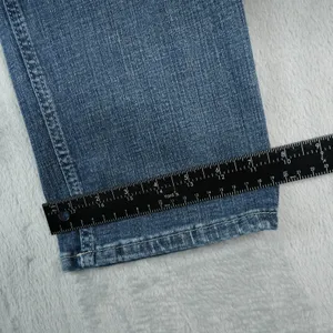 Wrangler Jeans Womens 11/32 Blue Denim Mid RIse‎ Straight Leg Western Stretch thumbnail 7
