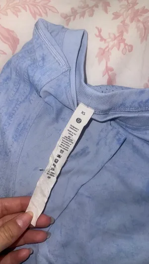 Blue Lululemon top thumbnail 4