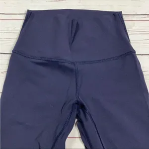 Lululemon Navy Blue Crop Leggings thumbnail 5