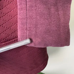The North Face Red Utility Jacket with Hood Tunic Length Pockets Full Zip quilt thumbnail 8
