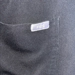 Figs Scrub Black Jogger Pants with Pocket Detail I7 thumbnail 4
