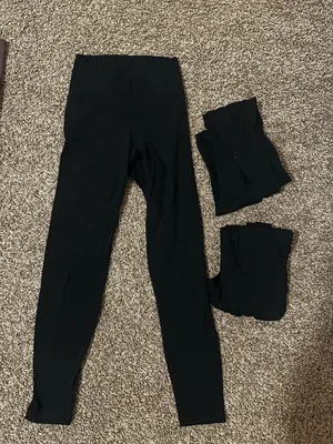 Black Real Me Aerie OFFLINE Leggings thumbnail 1
