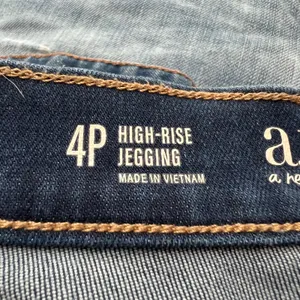 898 | a.n.a‎ High-Rise Distressed Raw Hem Jegging Blue Women 4P thumbnail 8