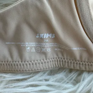 Skims Fits Everybody Unlined Demi Bra Sand Size 34A thumbnail 7